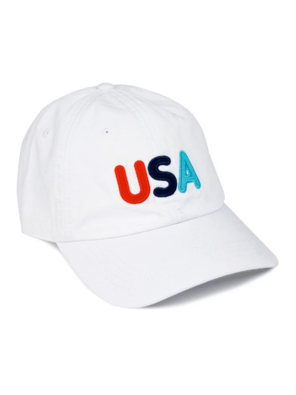 White USA Embroidered Baseball Cap State Of Mine